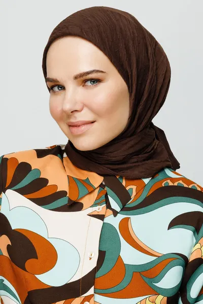 Acı Kahve Bambu Eşarp · Acı Kahve