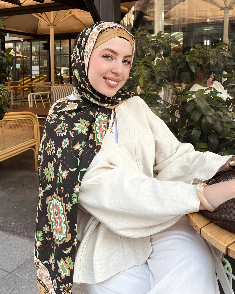 Altın Yolu Silk Nomads Vual İpek Şal · görsel 2