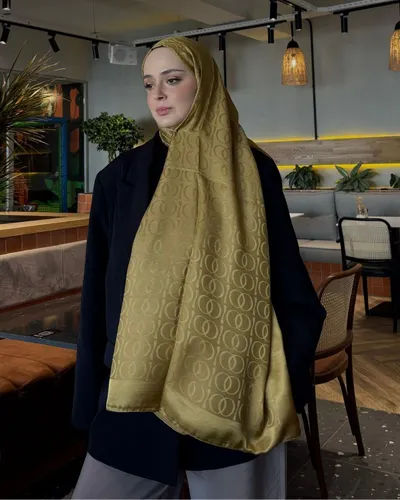 Bal Köpüğü Imannoor Ester Desen Pamuk Jakar Şal · Bal Köpüğü Imannoor
