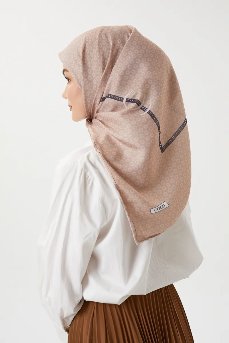 Bej - Morocco Pamuk Eşarp · görsel 4