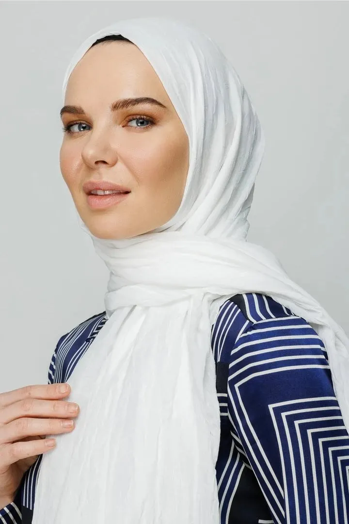 Beyaz Bambu Şal · görsel 2
