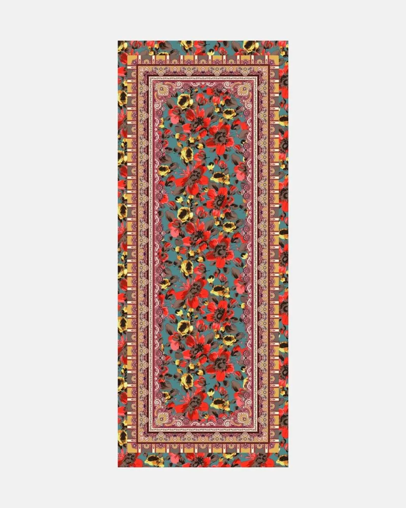 Bozkır Güneşi Silk Nomads Vual İpek Şal