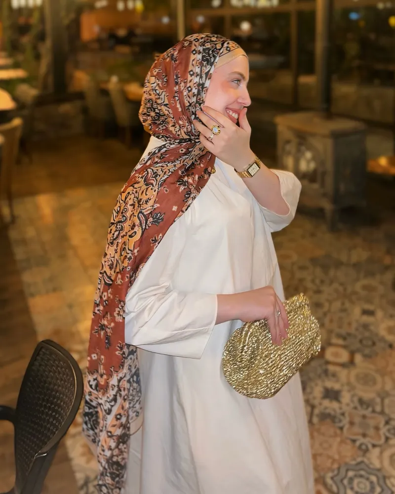 Çadır Nakışı Silk Nomads Vual İpek Şal