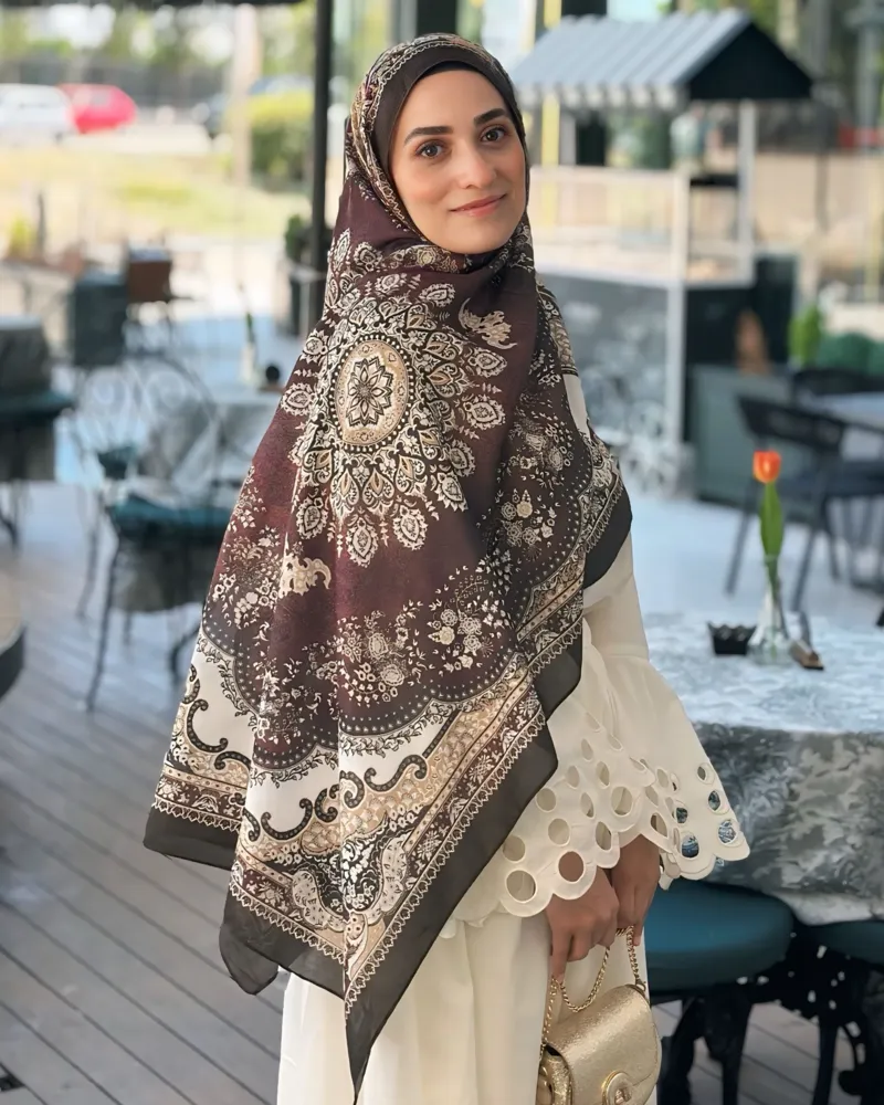 Ceylan Adımı Silk Nomads Vual İpek Şal