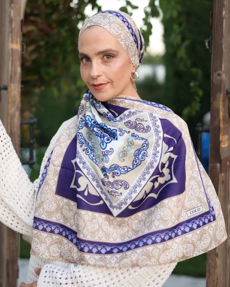Derin Miras Silk Nomads Vual İpek Şal · görsel 2