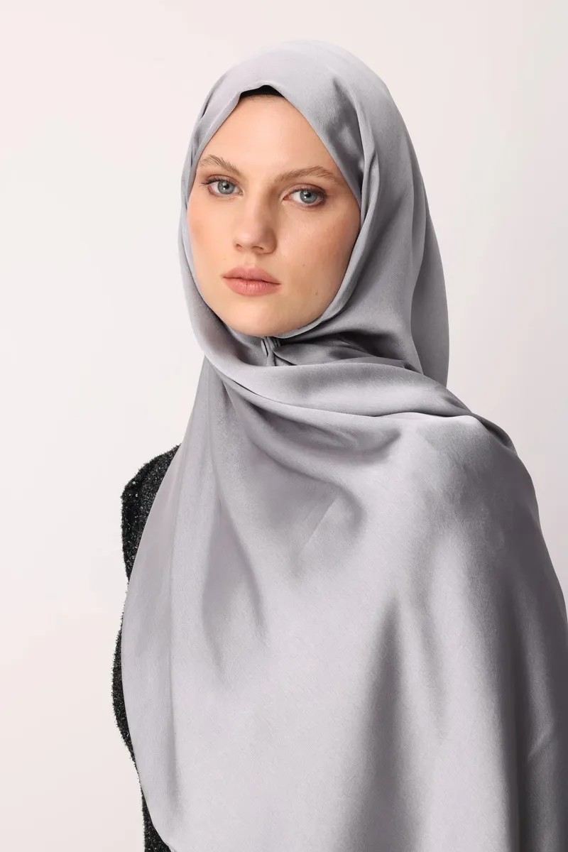 Gri Diamond Aura Şal