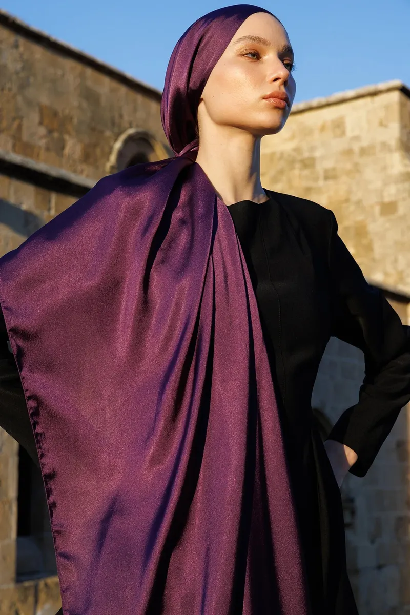 Mürdüm Diamond Aura Şal