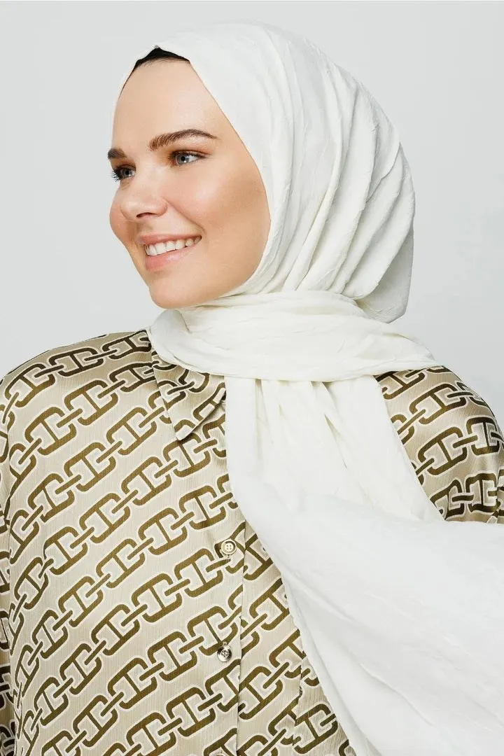 Ekru Bambu Şal