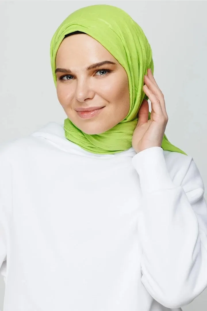 Fıstık Yeşili Bambu Şal