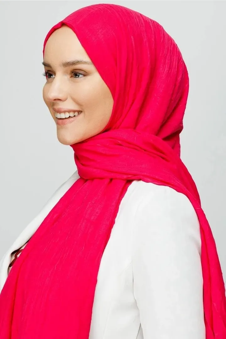 Fuşya Bambu Şal · görsel 3