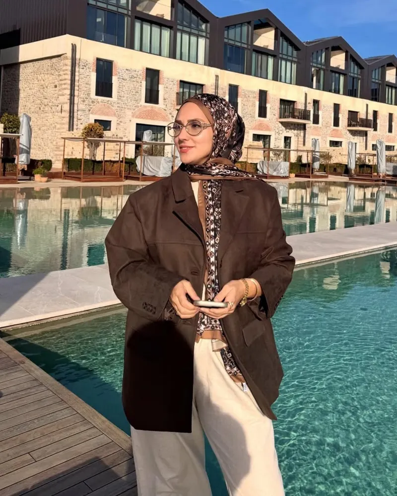 Gece Sarayı Silk Nomads Vual İpek Şal · görsel 4