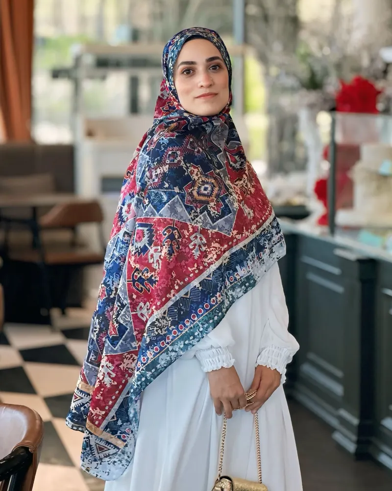 Göçmen Yıldızı Silk Nomads Vual İpek Şal · görsel 3