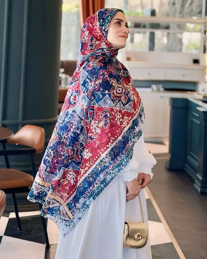Göçmen Yıldızı Silk Nomads Vual İpek Şal · görsel 4