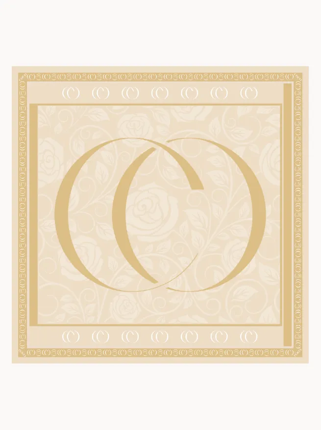 Gold - Vintage Pamuk Eşarp
