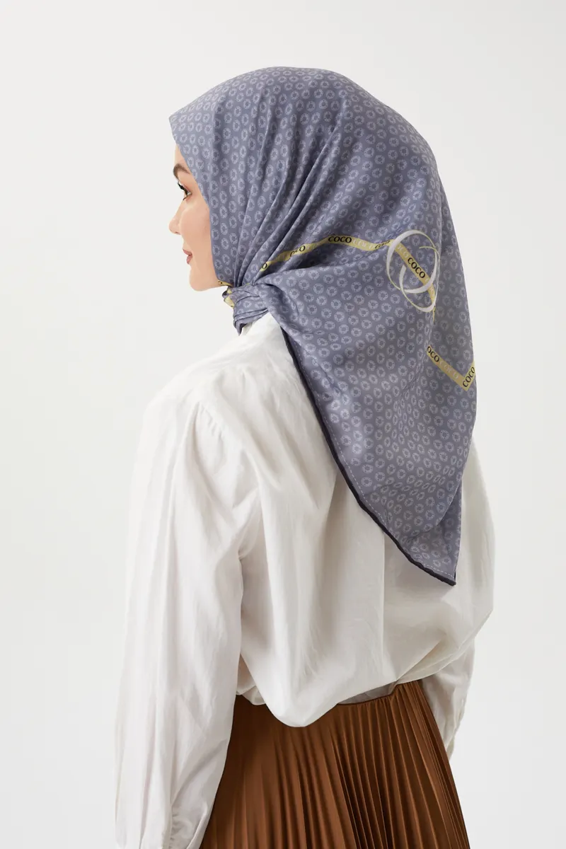 Gri - Morocco Pamuk Eşarp