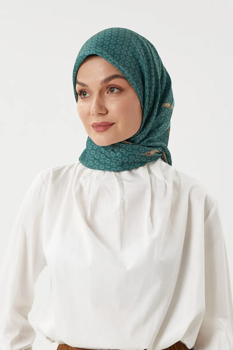 Haki - Morocco Pamuk Eşarp