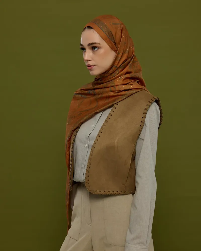 Hardal Zerafeti & Safir Hürrem Desen Şal - 22