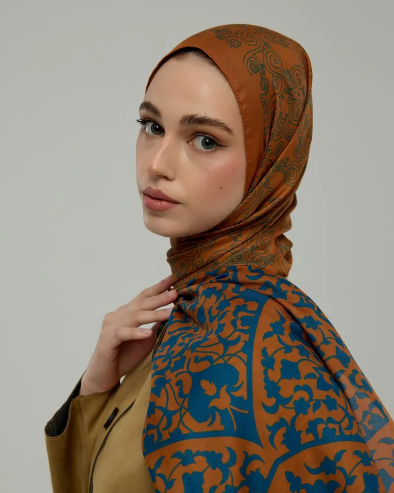 Hardal Zerafeti & Safir Saraylı Desen Şal - 22 · görsel 2