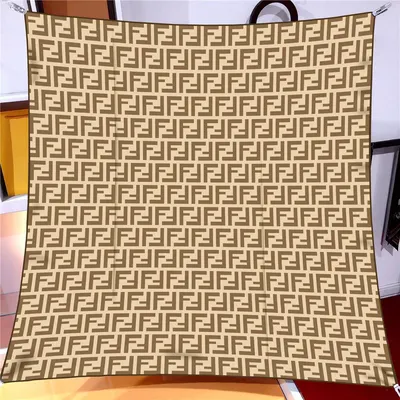 İthal Cappucino F Desen Twill İpek Eşarp · Cappucino