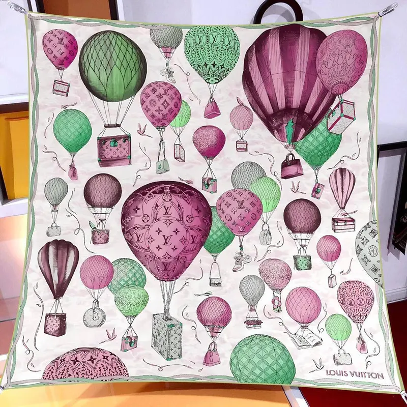 İthal Mor LV Balloon Twill İpek Eşarp