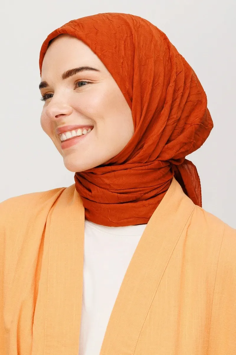 Kiremit Bambu Eşarp