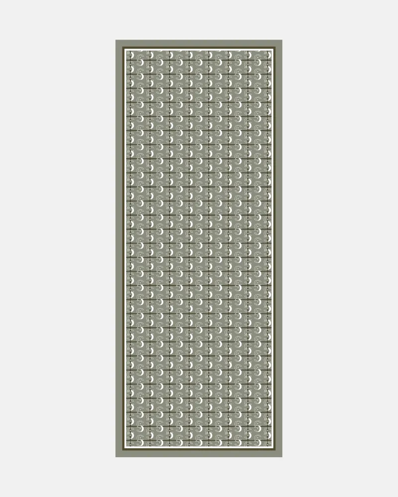 Küf Yeşili Royal Vual İpek Şal