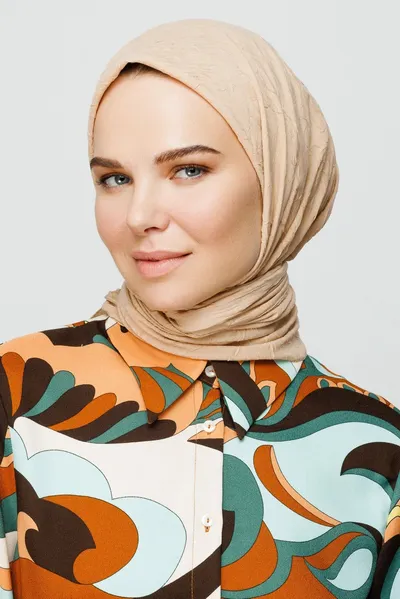 Kum Beji Bambu Eşarp · Kum Beji