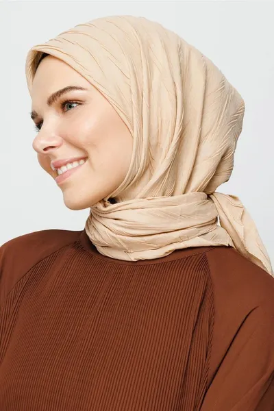Kum Beji Piliseli Bambu Eşarp · Kum Beji