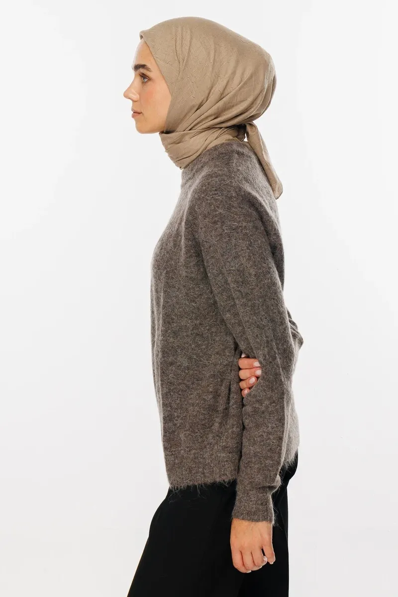 Latte Bambu Eşarp · görsel 3