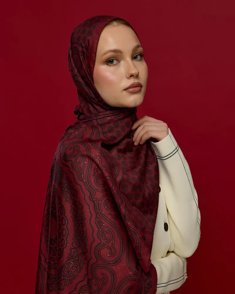 Lav & Nar Bala Hatun Desen Şal - 78