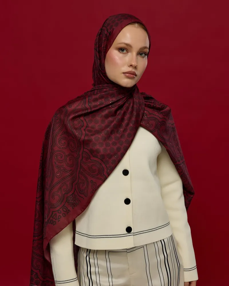 Lav & Nar Bala Hatun Desen Şal - 78