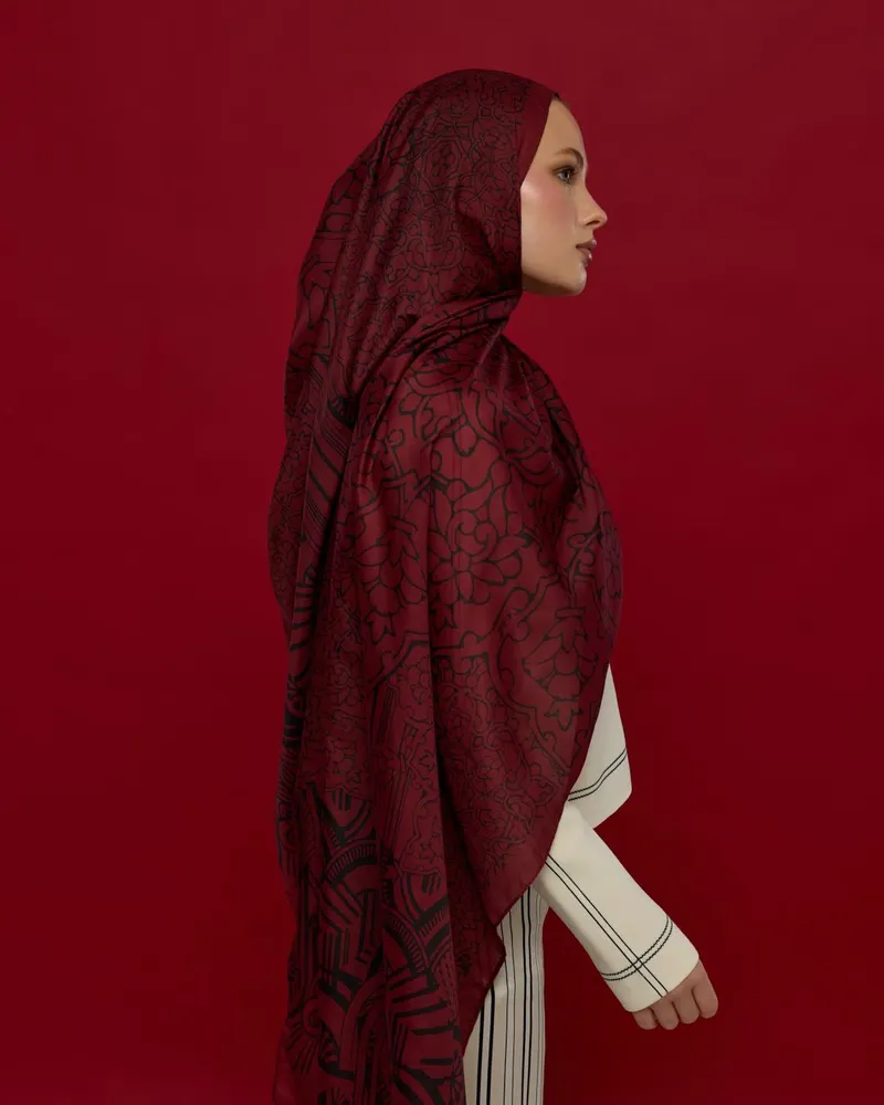 Lav & Nar Harem Rüyası Desen Şal - 78 · görsel 2