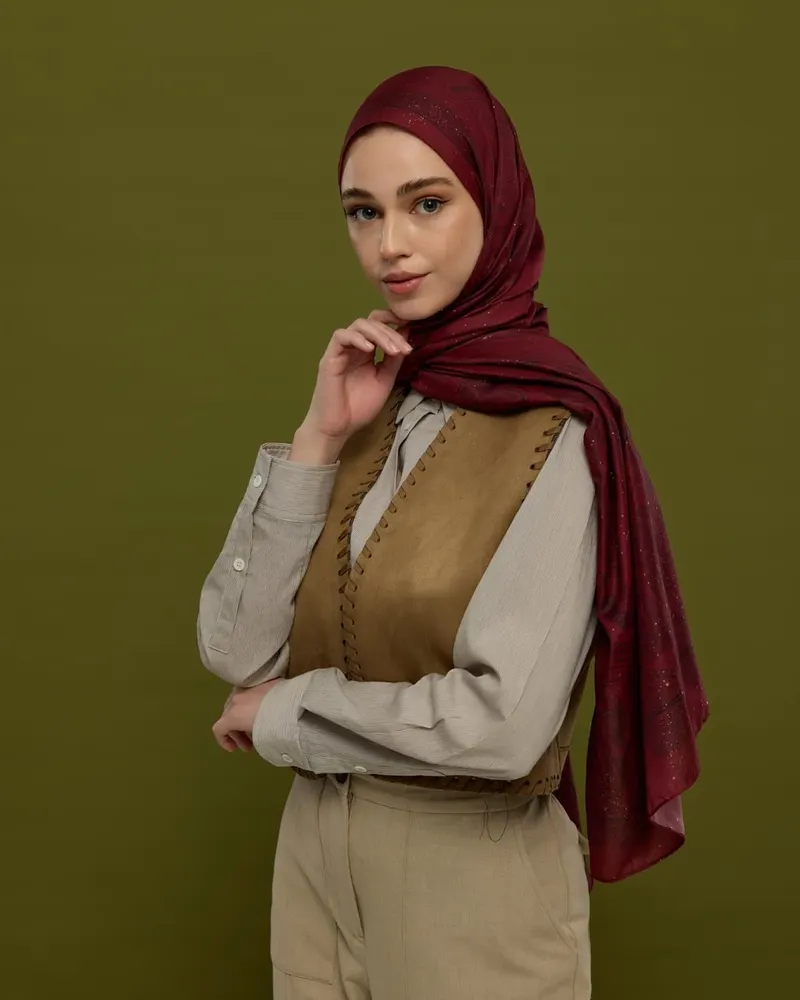 Lav & Nar Hürrem Desen Şal - 78