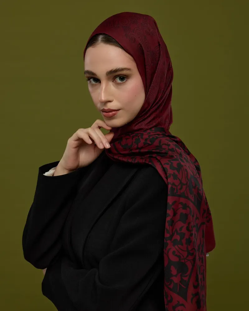 Lav & Nar Saraylı Desen Şal - 78 · görsel 2