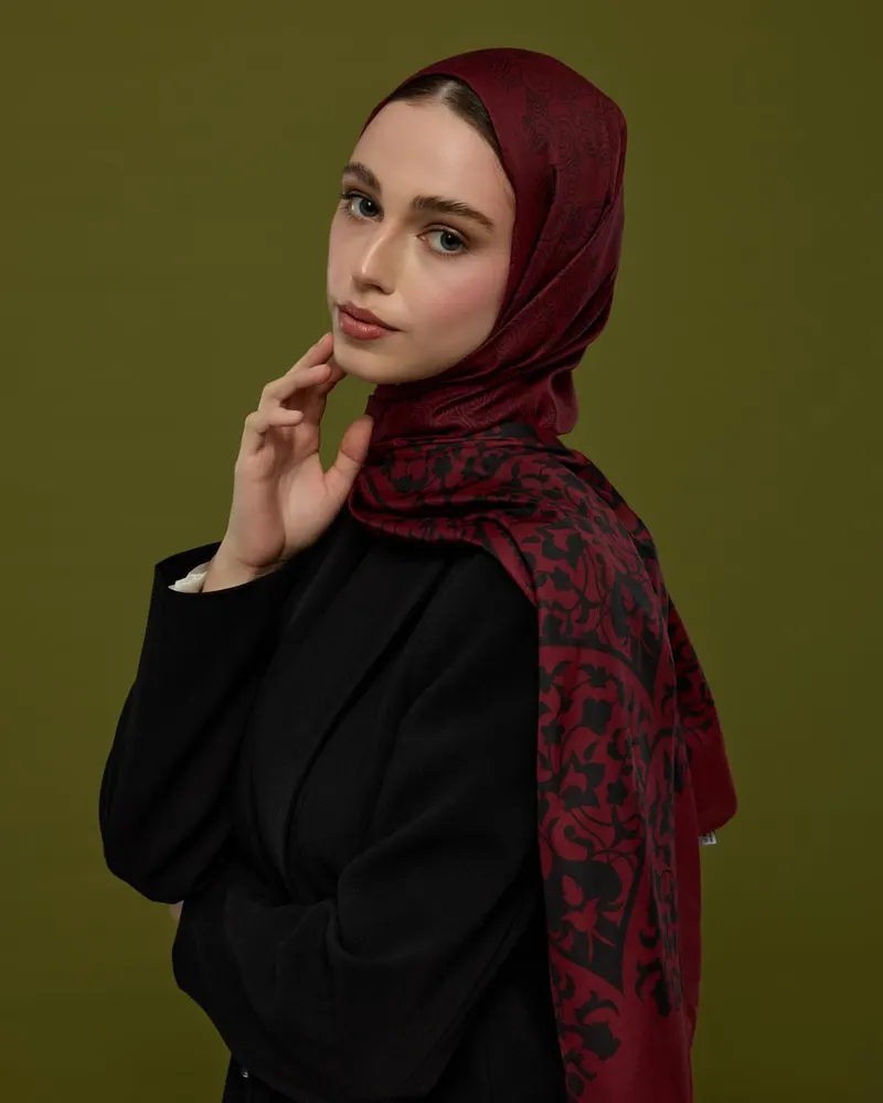 Lav & Nar Saraylı Desen Şal - 78 · görsel 4
