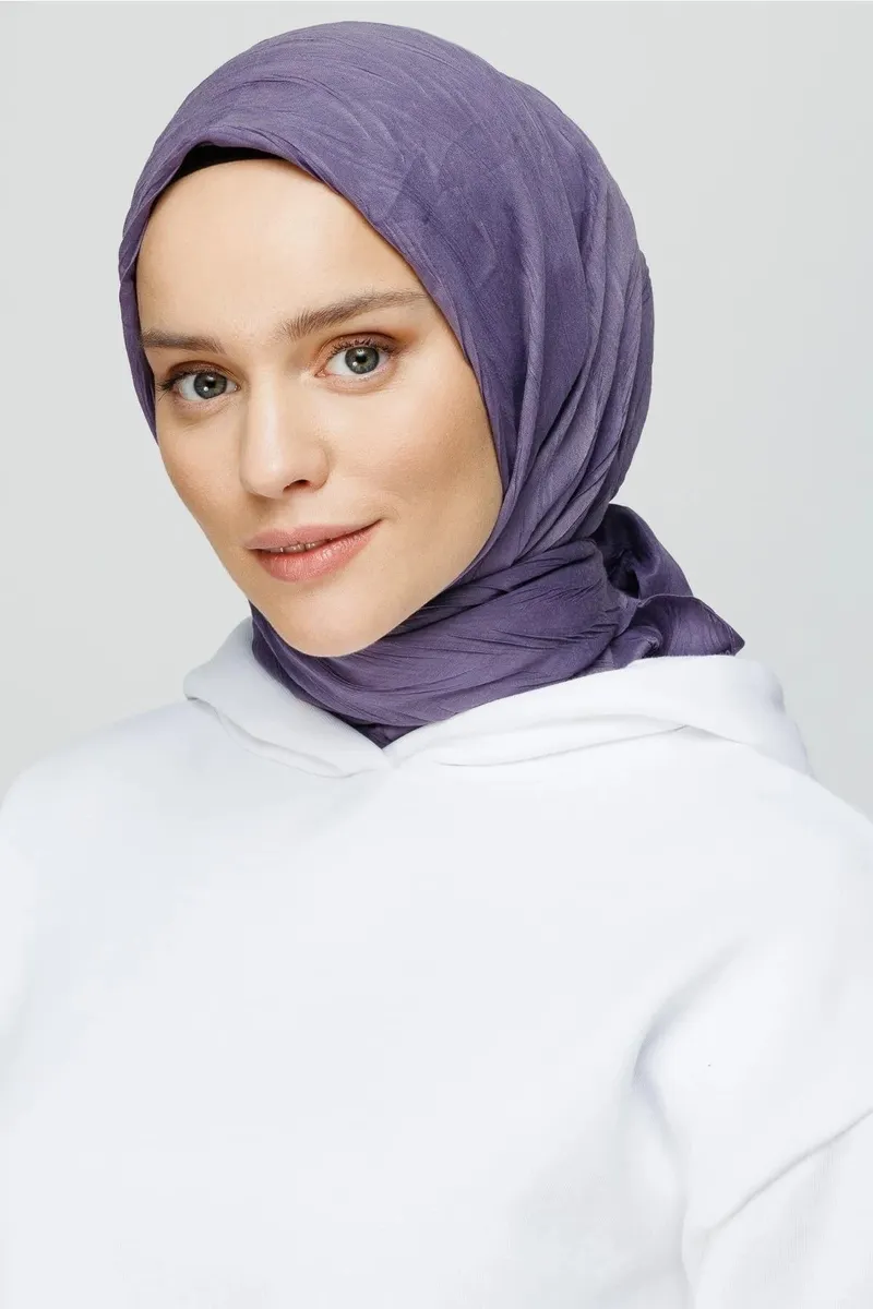 Lavanta Piliseli Bambu Eşarp