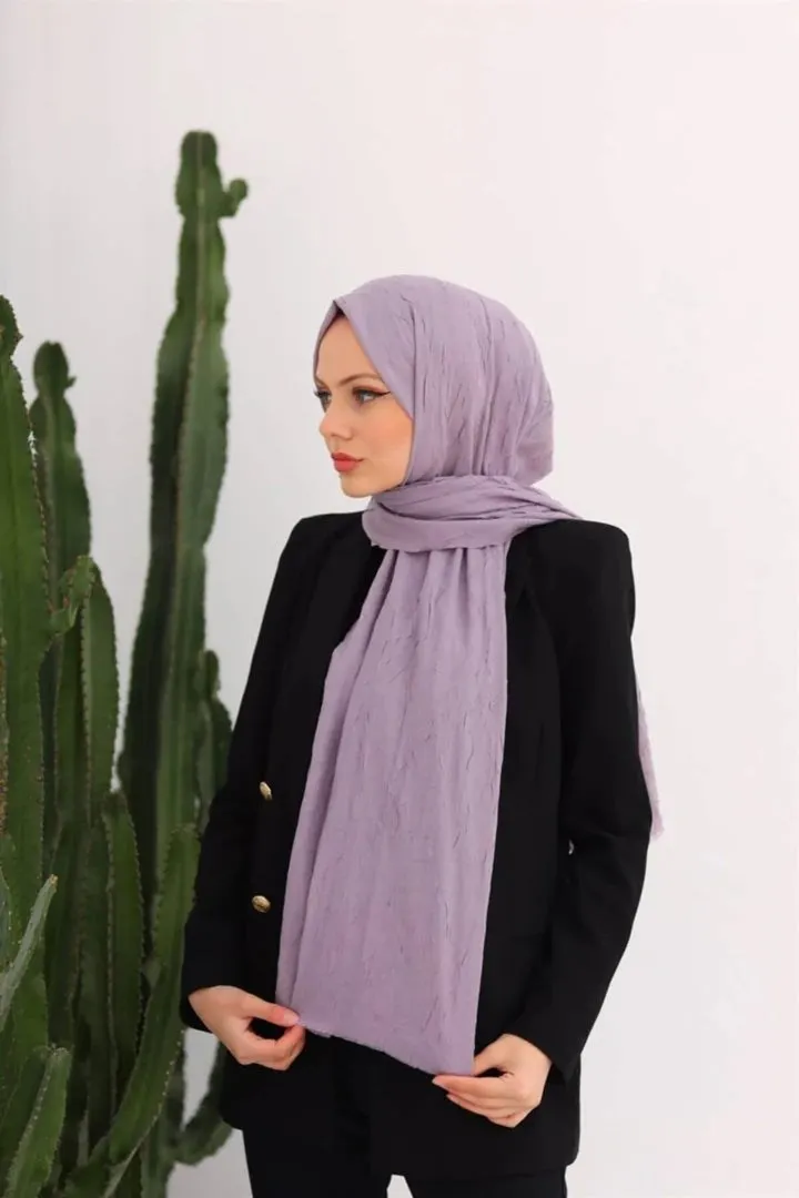 Leylak Bambu Şal