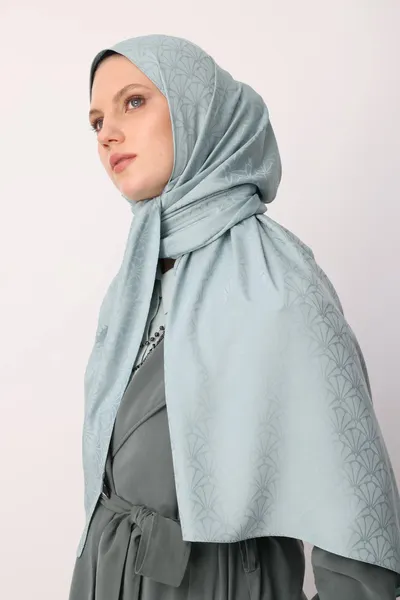 Çağla Lotus Desen İpeksi Jakar Şal · Çağla