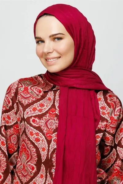 Magenta Bambu Şal · Magenta