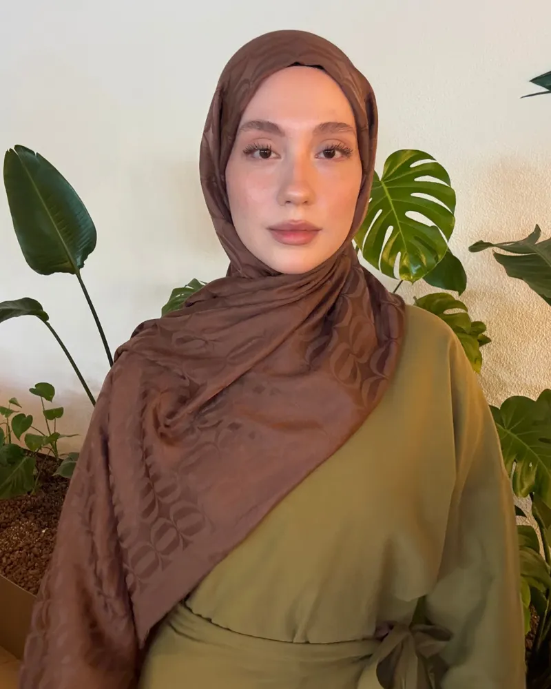 Mocha Nova Desen Jakar Şal