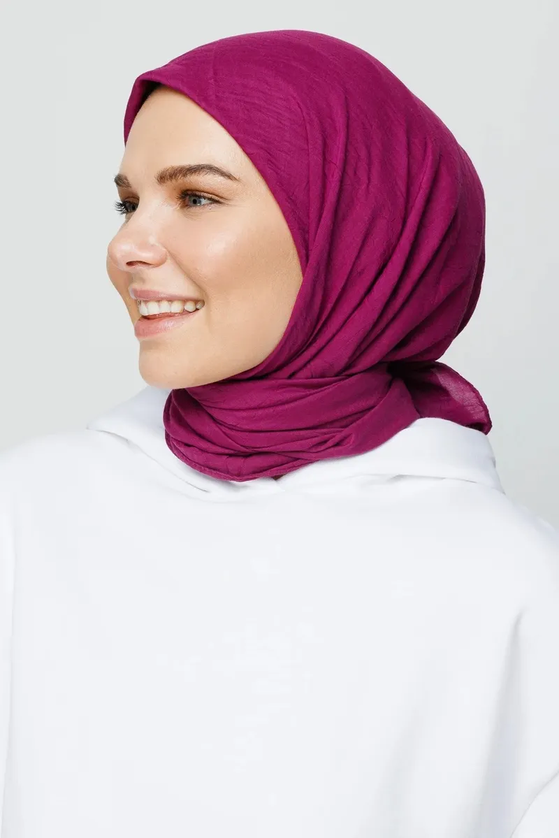 Mürdüm Bambu Eşarp · görsel 2