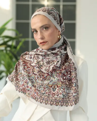 Nomad Ruhu Silk Nomads Vual İpek Şal
