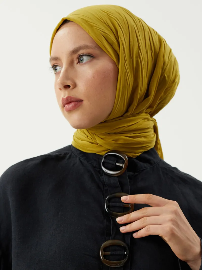 Olive Piliseli Bambu Şal · görsel 4