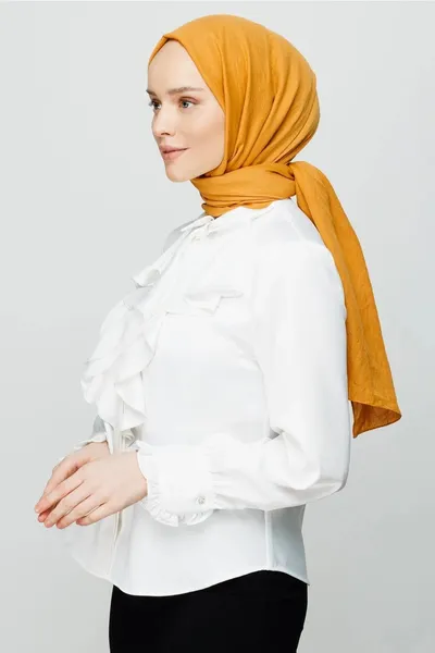 Safran Pamuk Kraş Şal · Safran