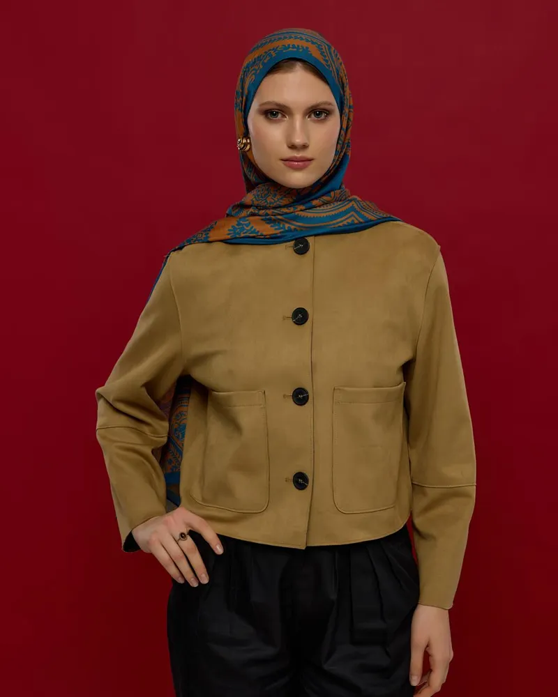 Safir & Hardal Zerafeti Sultani Desen Şal - 21 · görsel 3