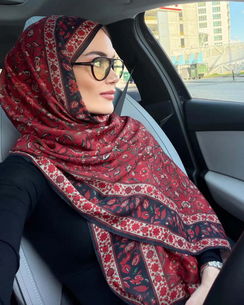 Sahra Gecesi Silk Nomads Vual İpek Şal