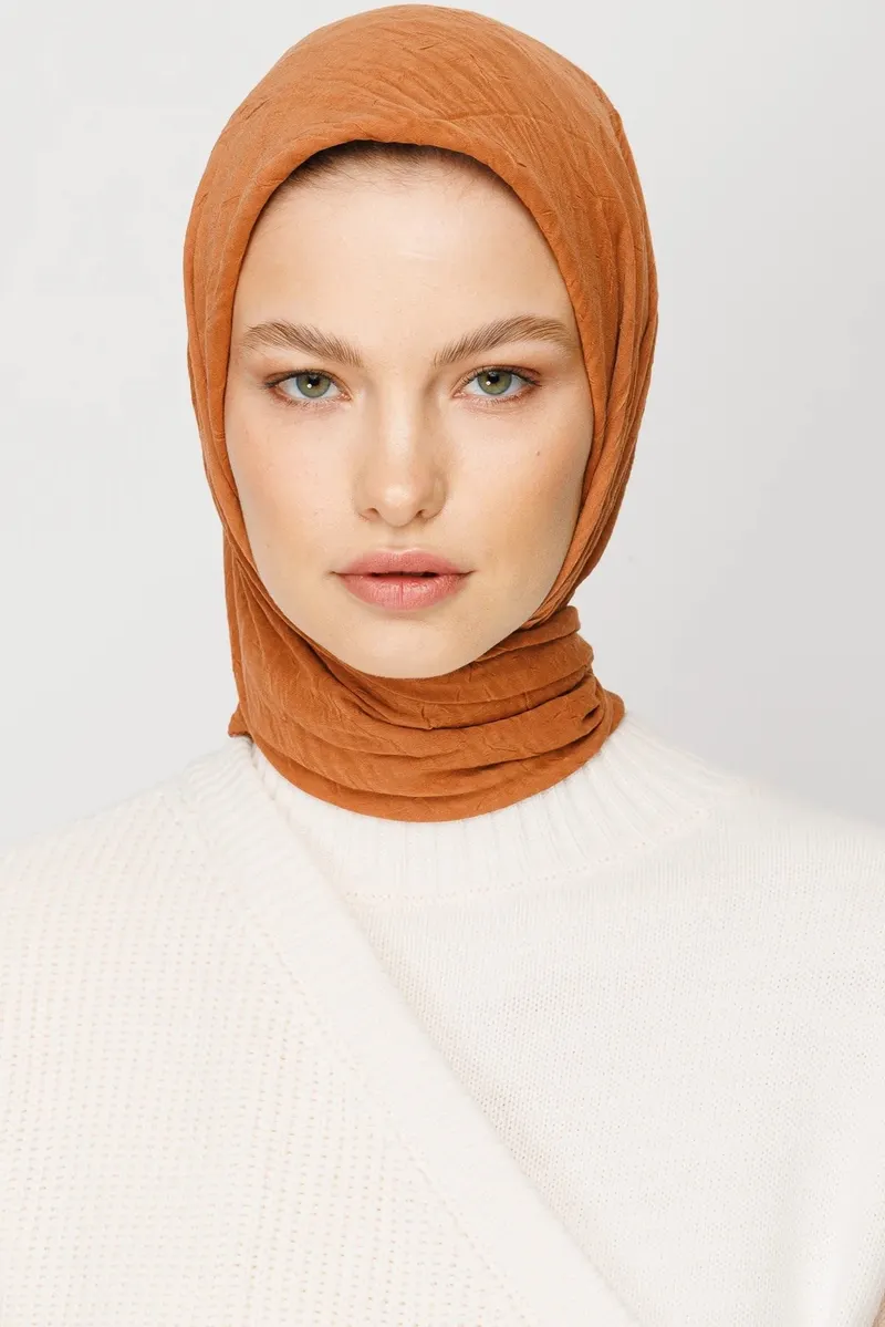 Şeftali Bambu Eşarp · görsel 2