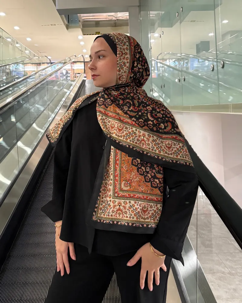 Serap Silk Nomads Vual İpek Şal