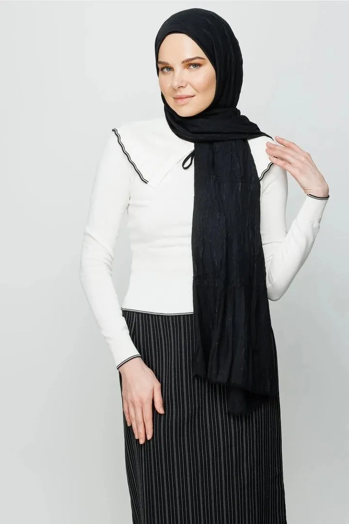 Siyah Bambu Şal · görsel 3