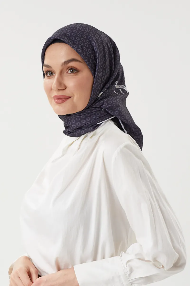 Siyah - Morocco Pamuk Eşarp